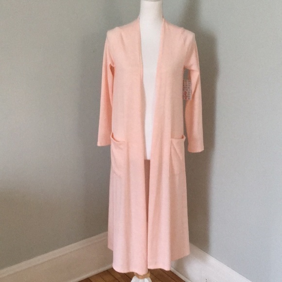 LuLaRoe Sweaters - NEW LULAROE Pink long cardigan/duster